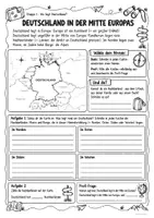 Vorschau - Arbeitsblätter - Deutschland-Lernheft 🇩🇪🧠 Bundesländer, Berlin, Flüsse & Symbole in 7 Etappen - Seite 3