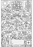Vorschau - Mal- und Bastelvorlagen - Deckblatt_Natur_und_Technik_7_Klasse - Deckblatt