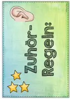 Vorschau - Poster - Aushang Zuhörregeln - Seite 2
