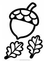 Vorschau - Mal- und Bastelvorlagen - Herbst Fensterbild Eichhörnchen Klasse 2-4 - Seite 2