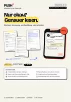 Vorschau - Stundenentwürfe - Nur okay? Nachrichten verstehen – Arbeitsblätter Kl. 5–6 - Deckblatt