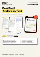 Vorschau - Stundenentwürfe - Warum Feeds anders aussehen: Erklärtexte schreiben – Arbeitsblätter Kl. 7–8 - Deckblatt