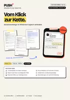Vorschau - Stundenentwürfe - Vom Klick zur Kette: Ursachen verständlich erklären – Arbeitsblätter Kl. 7–8 - Deckblatt