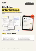 Vorschau - Stundenentwürfe - Erklärtext-Check: Feed-Modelle präzise beschreiben – Arbeitsblätter Kl. 7–8 - Deckblatt