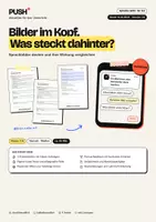 Vorschau - Stundenentwürfe - Bilder im Kopf: Metaphern im Feed – Arbeitsblätter Kl. 7–8 - Deckblatt