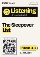 Vorschau - Arbeitsblätter - Englisch Listening: The Sleepover List, Kl. 4–5, mit Audio - Deckblatt