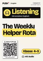 Vorschau - Arbeitsblätter - Englisch Listening: The Weekly Helper Rota, Kl. 4–5, mit Audio - Deckblatt