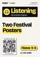 Vorschau - Arbeitsblätter - Englisch Listening: Two Festival Posters, Kl. 5–6, mit Audio - Deckblatt