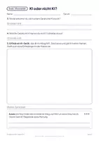 Vorschau - Arbeitsblätter - KI oder nicht KI? – Gratis-Einstieg künstliche Intelligenz, Klasse 3/4 - Seite 3