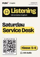 Vorschau - Arbeitsblätter - Englisch Listening: Saturday Service Desk, Kl. 5–6, mit Audio - Deckblatt