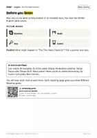 Vorschau - Arbeitsblätter - Englisch Listening: The Tiny Hotel Check-In, Kl. 5–6, mit Audio - Seite 2