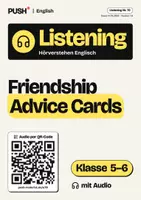 Vorschau - Arbeitsblätter - Englisch Listening: Friendship Advice Cards, Kl. 5–6, mit Audio - Deckblatt