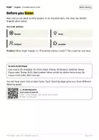 Vorschau - Arbeitsblätter - Englisch Listening: Friendship Advice Cards, Kl. 5–6, mit Audio - Seite 2