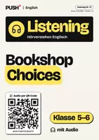 Vorschau - Arbeitsblätter - Englisch Listening: Bookshop Choices, Kl. 5–6, mit Audio - Deckblatt
