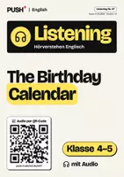 Vorschau - Arbeitsblätter - Englisch Listening: The Birthday Calendar, Kl. 4–5, mit Audio - Deckblatt