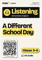 Vorschau - Arbeitsblätter - Englisch Listening: A Different School Day, Kl. 5–6, mit Audio - Deckblatt