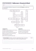 Vorschau - Arbeitsblätter - Woher kommt Halloween? – Gratis-Vertretungsstunde mit Kreuzworträtsel, Klasse 2–4 (Freebie) - Seite 3