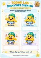Vista previa - Unidades / Secuencias / Situaciones de Aprendizaje - 🎁Cuidarnos por dentro ⭐ Muestra GRATIS Educación emocional - página 3