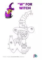 anteprima - Esercizi - HALLOWEEN IN INGLESE: RICALCA, COLORA E GIOCA - Pagina 3