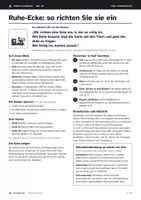Vorschau - Fördermaterial/Inklusion - Ruhe-Ecke einrichten | Plan, Bildregeln & Karte, 3 Stufen, Autismus - Seite 1