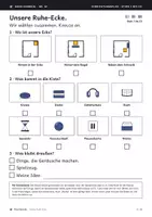 Vorschau - Fördermaterial/Inklusion - Ruhe-Ecke einrichten | Plan, Bildregeln & Karte, 3 Stufen, Autismus - Seite 3