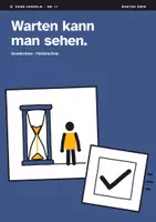 Vorschau - Fördermaterial/Inklusion - Wartekarten und Warten üben | Streifen, Übungsplan, 3 Stufen, Autismus - Deckblatt
