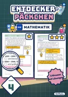 Vorschau - Arbeitsblätter - Entdeckerpäckchen Klasse 4 | Summe, Unterschied und Faktor verändern | mit Lösungen - Deckblatt