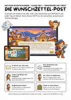 Vorschau - Spiele - Digitaler Adventskalender Grundschule Klasse 1 2 3 4 | Weihnachten in aller Welt: 24 Kapitel zum Vorlesen, Rätsel & Arbeitsblätter | Die Wunschzettel-Post fürs Smartboard - Seite 1