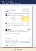 Vorschau - Arbeitsblätter - Brüche multiplizieren und dividieren Klasse 7 –Differenziertes Arbeitsblatt mit Lösungen | Fit in 10 Mathe - Seite 3