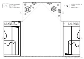 anteprima - Altro tipo di materiale - NATALE - BIGLIETTO LANTERNA - LA MIA LUCE NEL MONDO - Pagina 2