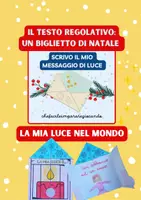 anteprima - Altro tipo di materiale - NATALE - BIGLIETTO LANTERNA - LA MIA LUCE NEL MONDO - Pagina di copertina