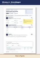 Vorschau - Arbeitsblätter - Brüche addieren und subtrahieren Klasse 7 – Differenziertes Arbeitsblatt mit Lösungen | Fit in 10 Mathe - Seite 2
