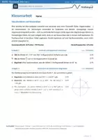 Vorschau - Test - Sinusfunktion und Messreihen (Kl. 10) – Klassenarbeit mit Bewertung und Vorbereitung - Seite 2