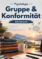 Vorschau - Arbeitsblätter - Psychologie Bundle – Gruppe, Gehorsam & Vorurteile - Seite 1