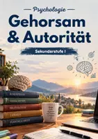 Vorschau - Arbeitsblätter - Gehorsam & Autorität – Milgram-Experiment - Deckblatt