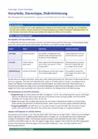 Vorschau - Arbeitsblätter - Vorurteile, Stereotype & Diskriminierung - Seite 1