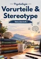 Vorschau - Arbeitsblätter - Vorurteile, Stereotype & Diskriminierung - Deckblatt