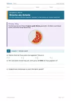 Vorschau - Arbeitsblätter - BRUCHRECHNUNG MATERIALPAKET – differenziert mit Lösungen - Seite 1