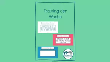 Vorschau - Poster - Training der Woche - Regeln für die Schulgemeinschaft - Seite 1