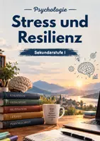 Vorschau - Arbeitsblätter - Stress bewältigen – Coping & Resilienz - Deckblatt