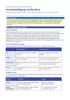 Vorschau - Arbeitsblätter - Stress bewältigen – Coping & Resilienz - Seite 1
