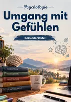 Vorschau - Arbeitsblätter - Gefühle regulieren – Angst, Wut & Scham - Deckblatt