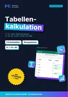 Vorschau - Unterrichtsreihen - Tabellenkalkulation – Grundlagen komplett - Deckblatt
