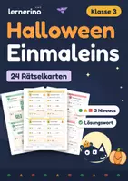 Vorschau - Arbeitsblätter - Halloween-Einmaleins für Klasse 3 (Luxemburg: Zyklus 3.1) - Deckblatt