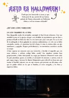 Vista previa - Hojas de trabajo - ¡Esto es Halloween!: literatura, lengua y emociones - página 3