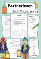 Vorschau - Spiele - Materialpaket: Laternenumzug, Sankt Martin | Lesespur, Hörverstehen etc. - Seite 1