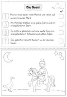 Vorschau - Spiele - Materialpaket: Laternenumzug, Sankt Martin | Lesespur, Hörverstehen etc. - Seite 3