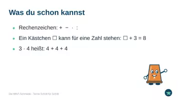 Vorschau - Präsentationen/Tafelbilder - Terme Schritt für Schritt – Präsentation für 8 Stunden: Rückblick, Quiz, Merkbox und Zusammenfassung - Seite 3