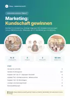 Vorschau - Arbeitsblätter - Marketing – Kundschaft gewinnen Kl. 8 - Deckblatt
