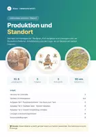Vorschau - Arbeitsblätter - Produktion und Standort – Wirtschaft 8 - Deckblatt